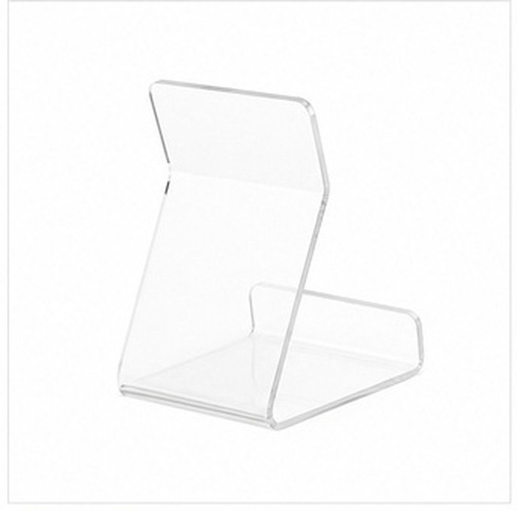 Clear Acrylic Book Stand Holder - 6 Stück Acryl-Buchständer, transparente Mini-Staffeleien für