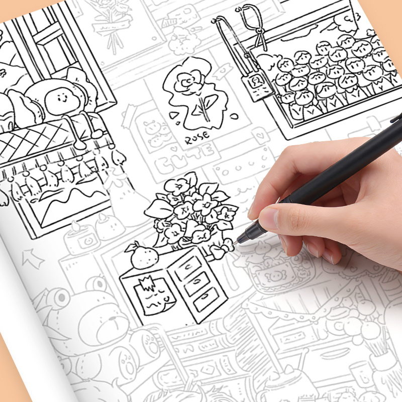 Stressabbau-Malbuch für Erwach – Adult Coloring Book Stress Relief Bewertung und Preis