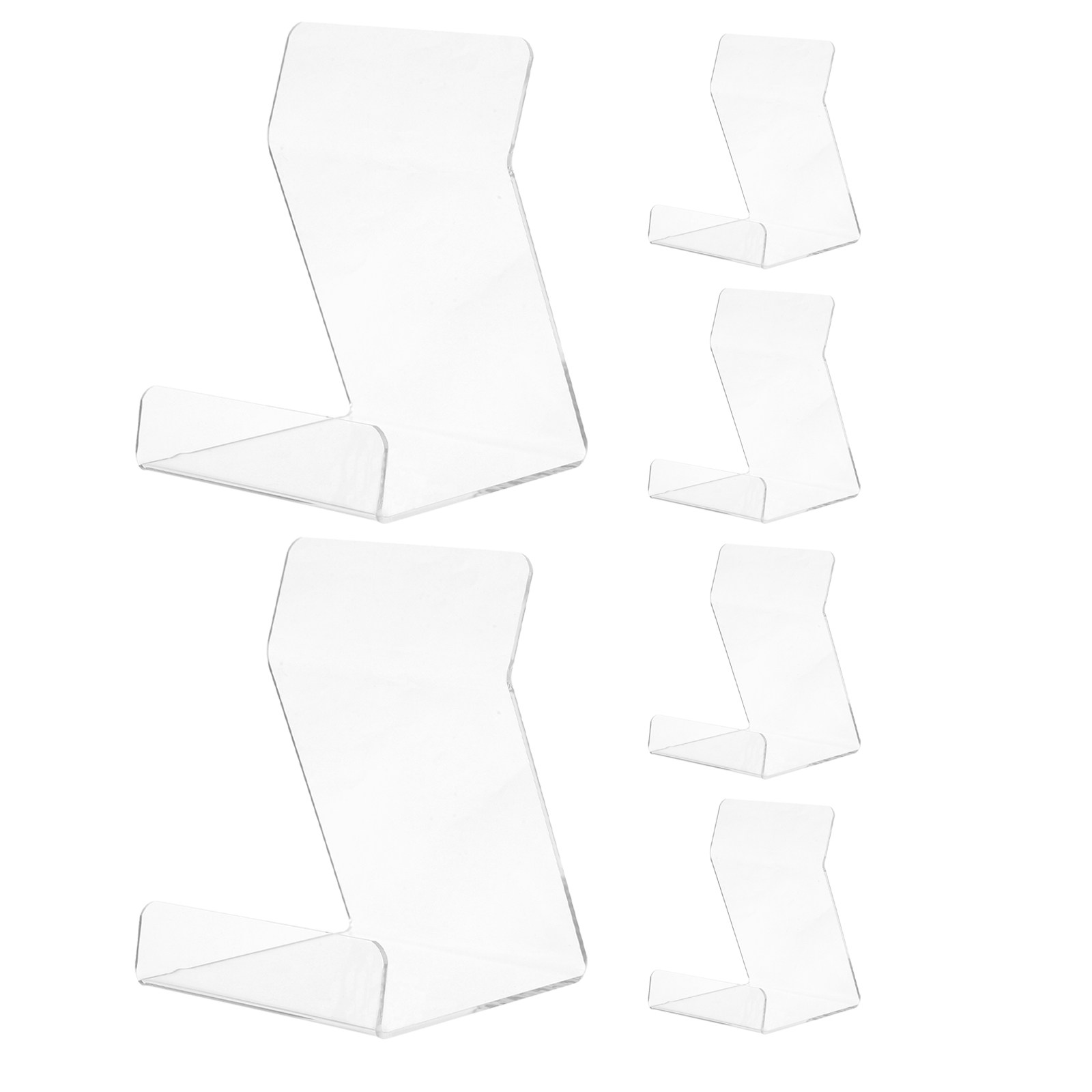 6 Stück Acryl-Buchständer, tra – Clear Acrylic Book Stand Holder Bewertung und Preis