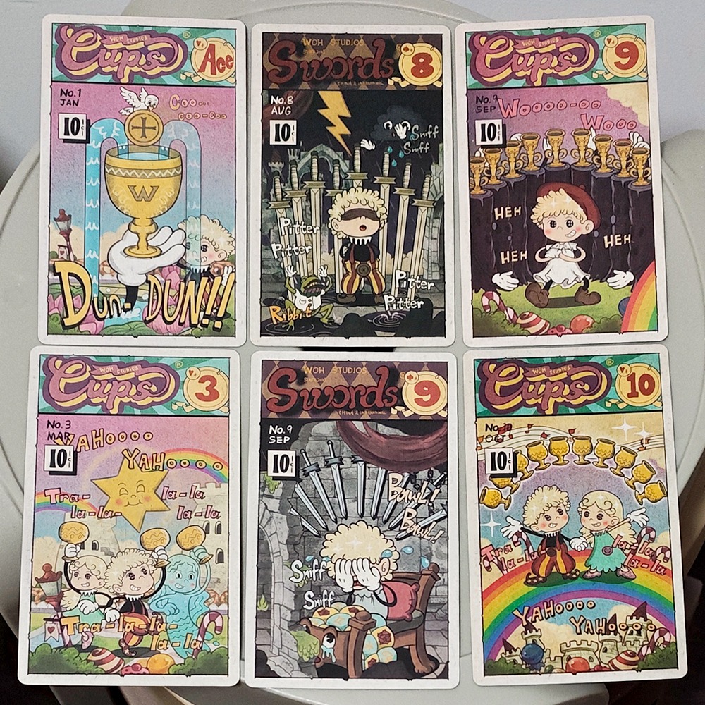 Vintage Rubber Hose Tarot-Deck – Tarot Deck With Guidebook Bewertung und Preis