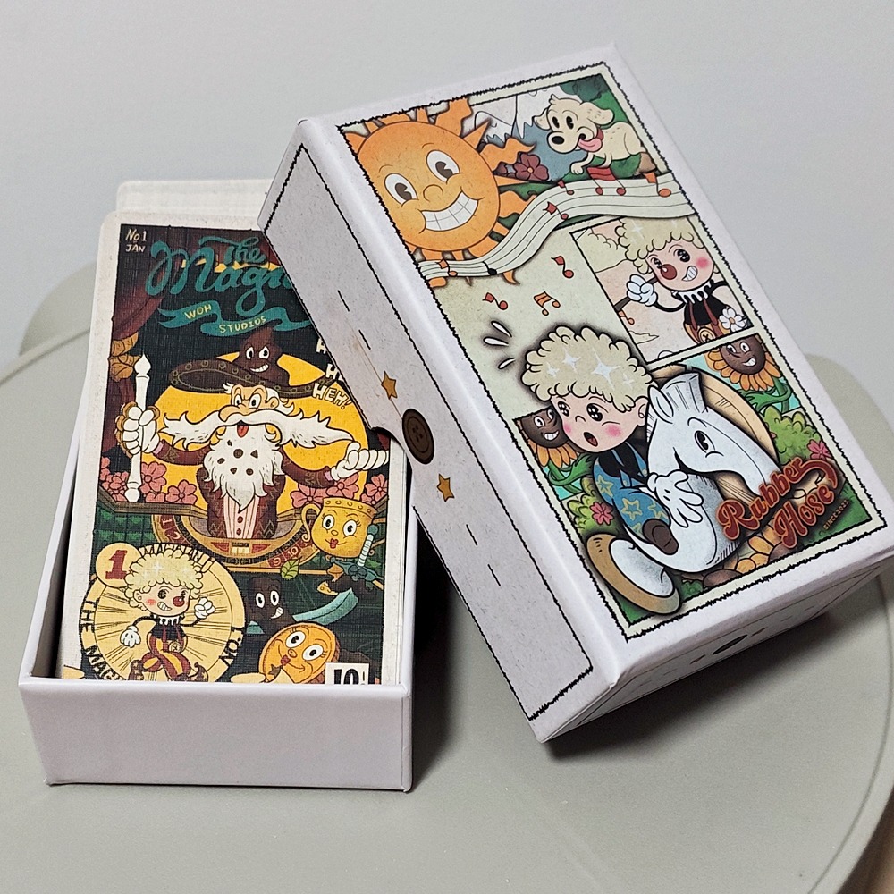 Vintage Rubber Hose Tarot-Deck – Tarot Deck With Guidebook Bewertung und Preis