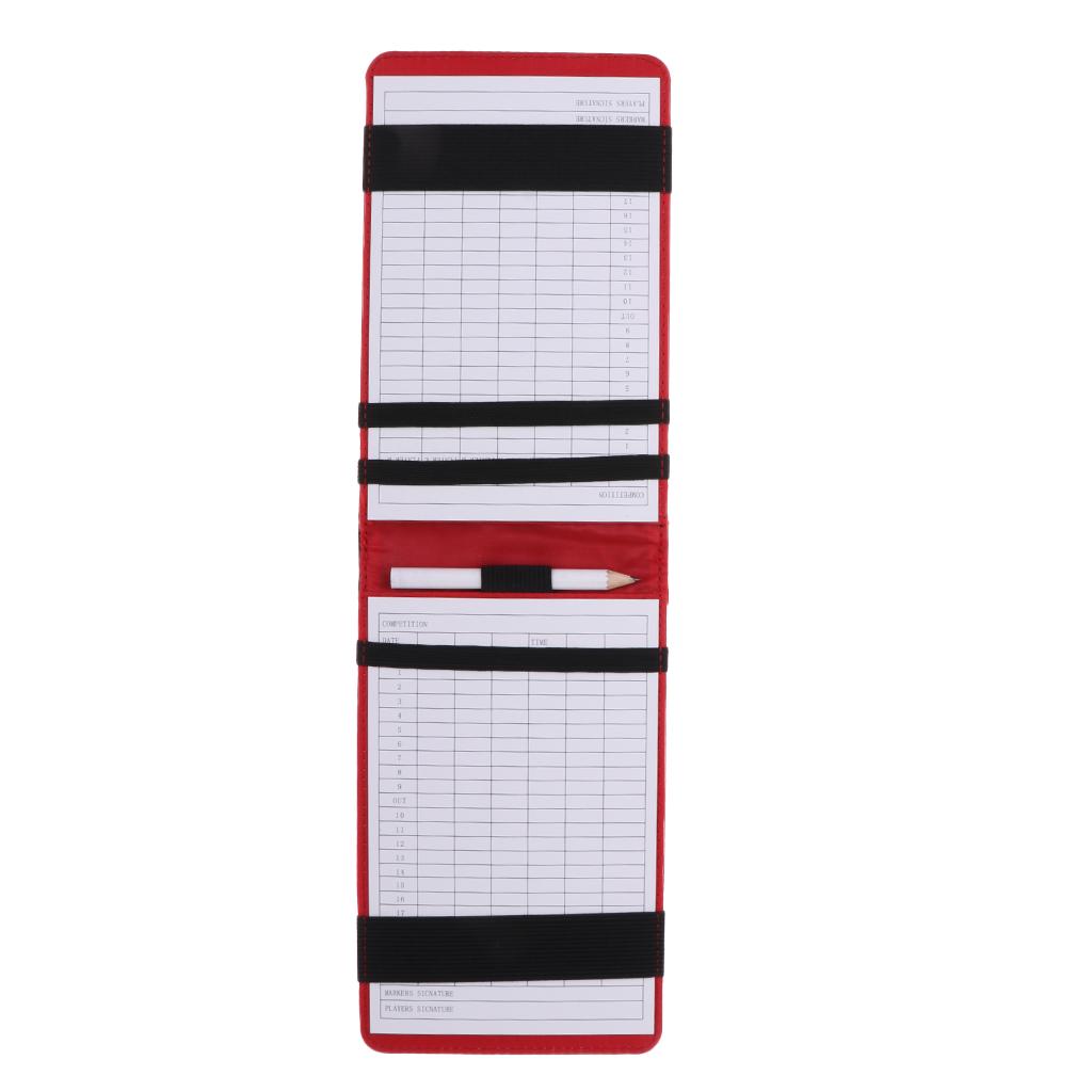 PU-Leder Golf-Score-Counter-Ha – Books Bewertung und Preis
