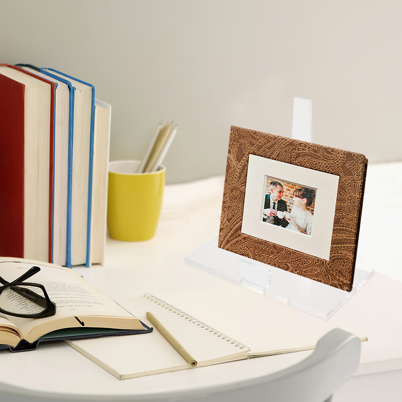 Tragbarer kleiner Acryl-Bilder – Clear Acrylic Book Stand Holder Bewertung und Preis