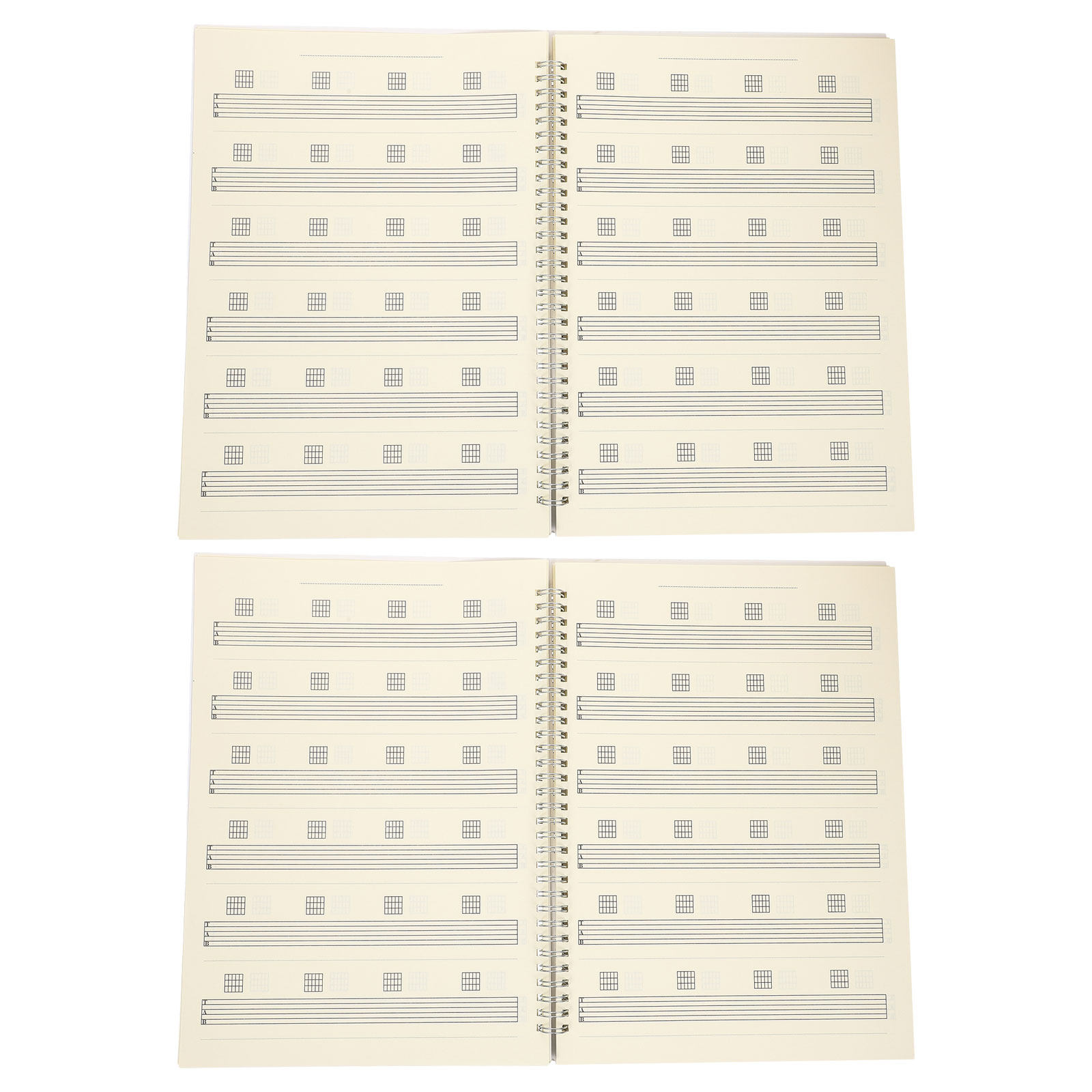 2 Stück Gitarren-Tablatur-Noti – Blank Sheet Music Notebook Bewertung und Preis