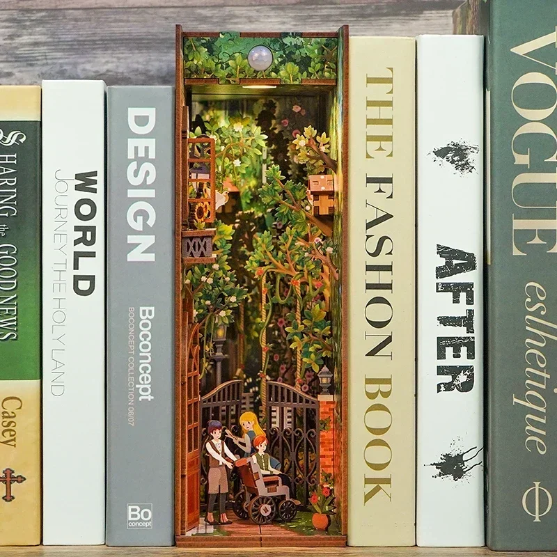 DIY Holz Buchecke Regal Einsat – Diy Wooden Book Nook Kit Shelf Insert Bewertung und Preis