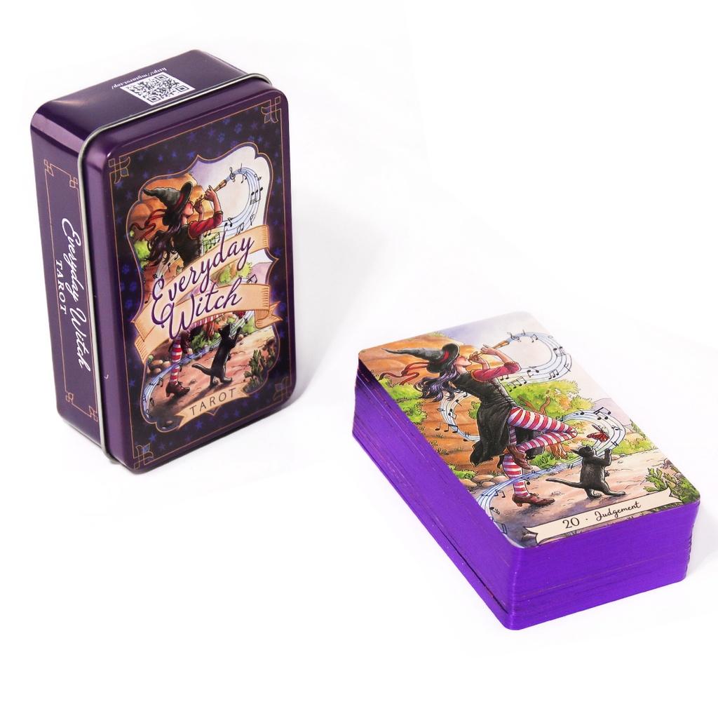 10,3 * 6 cm alltägliches Hexen – Tarot Deck With Guidebook Bewertung und Preis