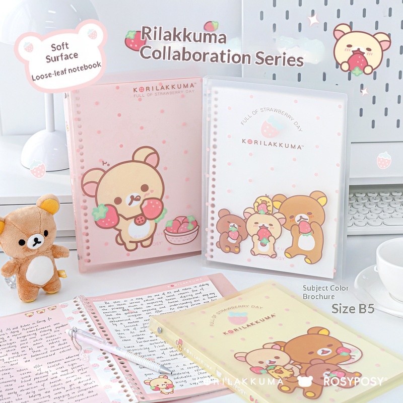 Rosyposy Korilakkuma Strawberr – Blank Sheet Music Notebook Bewertung und Preis