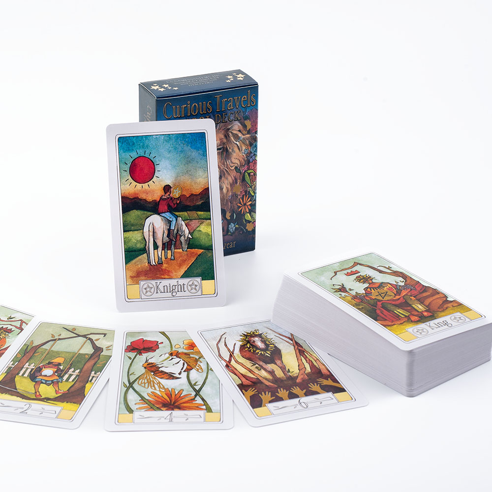 Curious Travels Tarot, 10,3 x  – Tarot Deck With Guidebook Bewertung und Preis