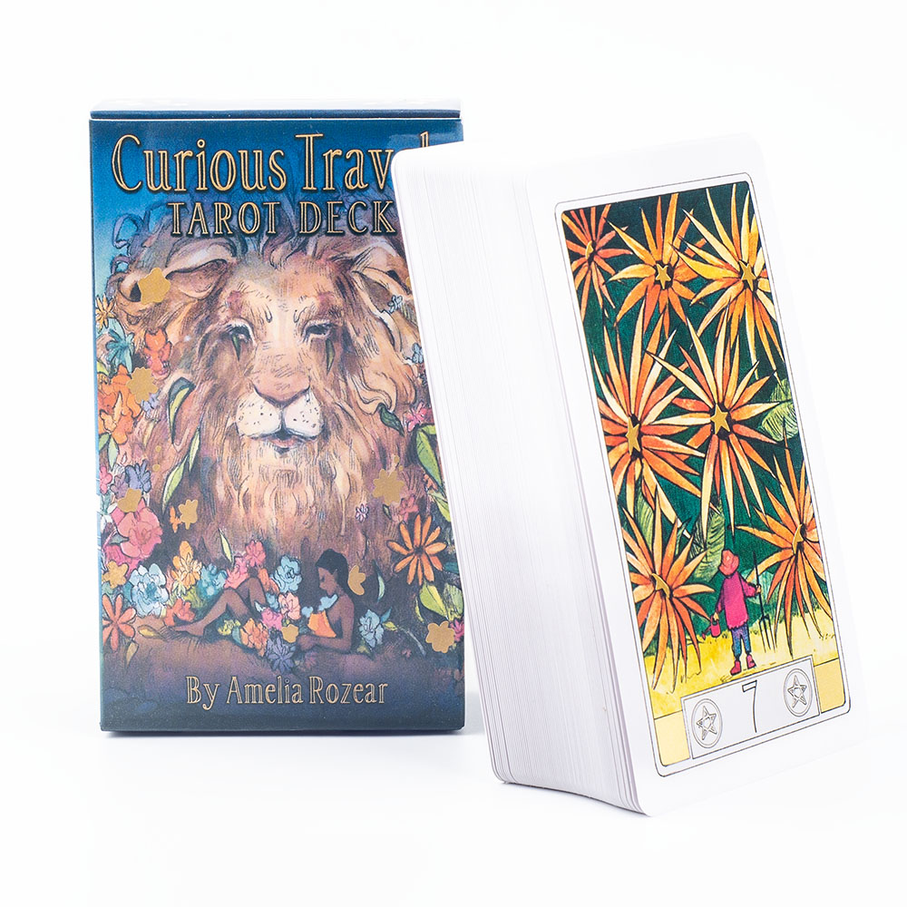 Curious Travels Tarot, 10,3 x  – Tarot Deck With Guidebook Bewertung und Preis