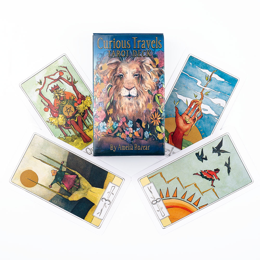 Curious Travels Tarot, 10,3 x  – Tarot Deck With Guidebook Bewertung und Preis