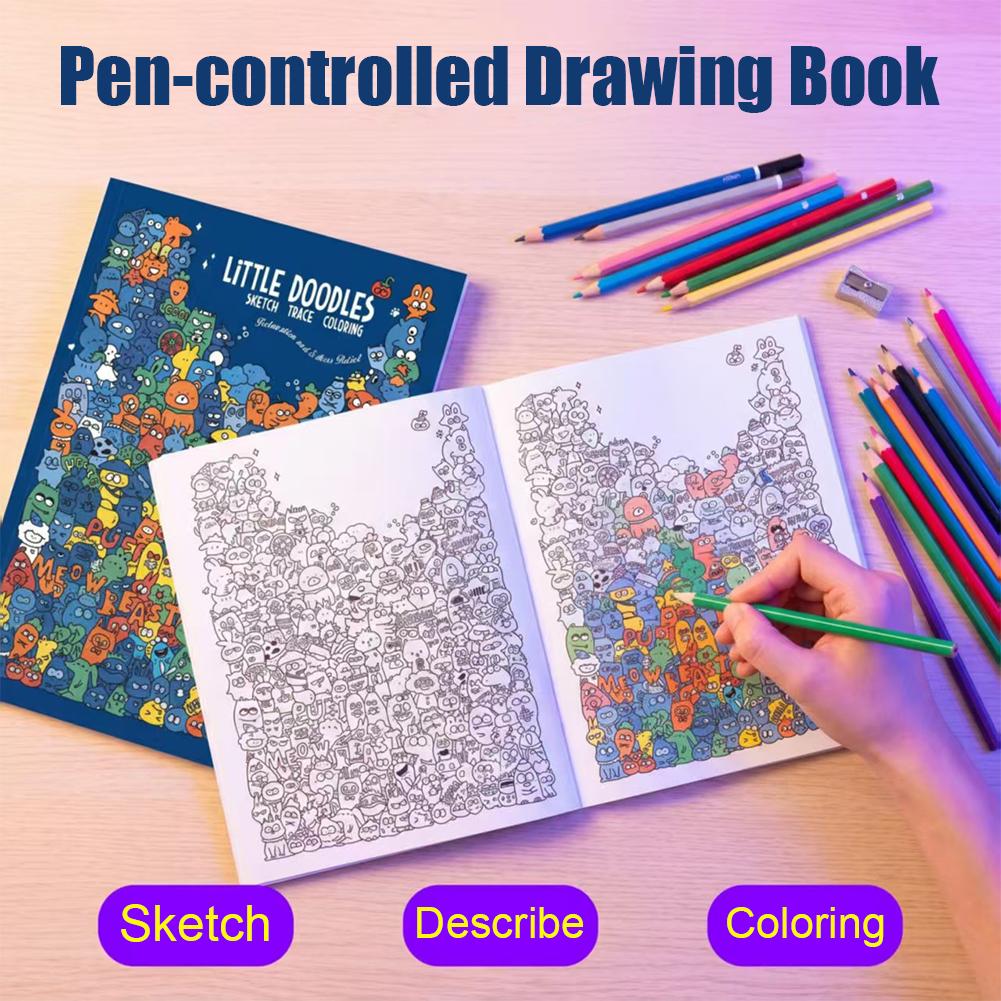Skizzen- und Malbuch, kleine Z – Adult Coloring Book Stress Relief Bewertung und Preis